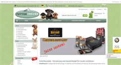 Desktop Screenshot of futterfreund.de